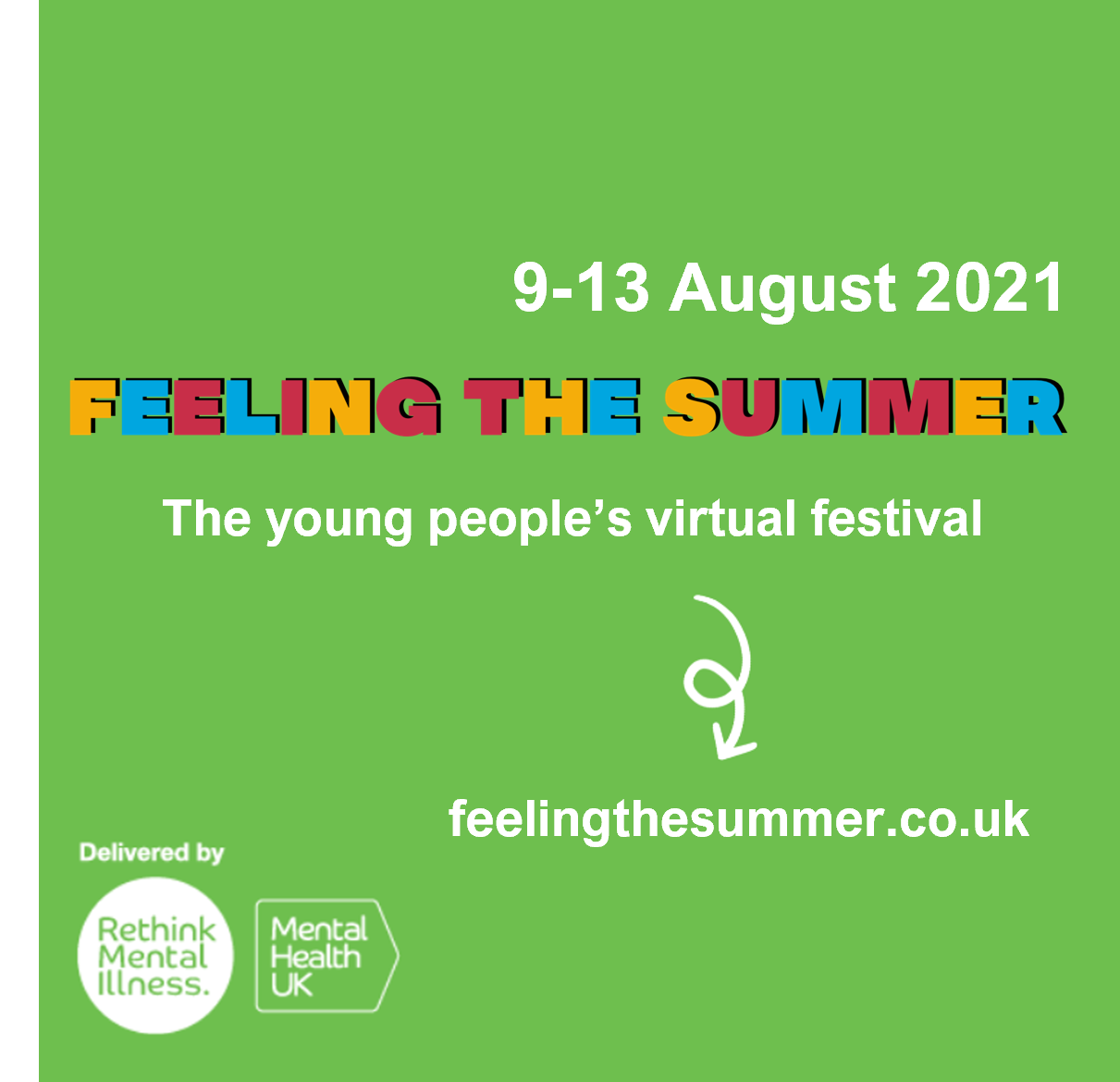 Feeling The Summer Virtual Festival For Young People Healthwatch Southwark