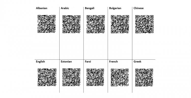 QR codes