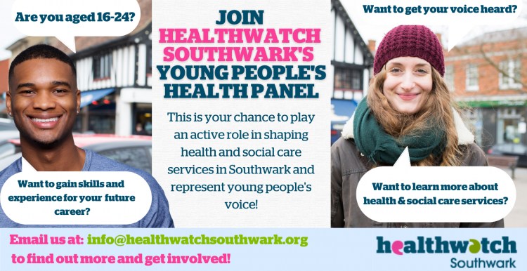 Young People's Health Panel Poster Young People's Health Panel Poster
