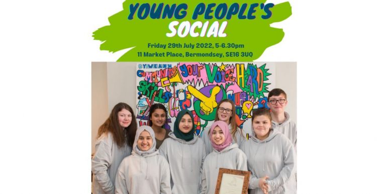 Are you aged 16-24? Want to get your voice heard? Interested in health and social care? Want to gain new skills and work experience? Join us for a social event with free food, fun activities and an opportunity to meet like-minded young people! Young People's Social Poster