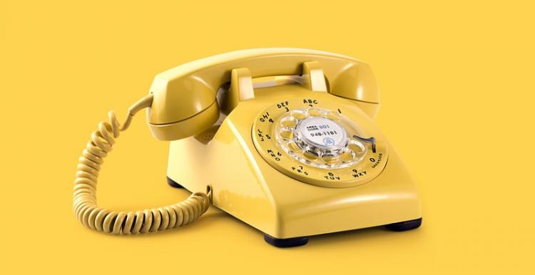 Image of yellow phone