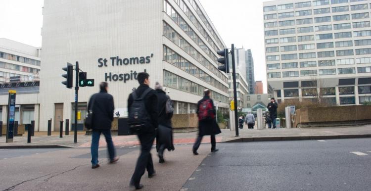 Guys and St Thomas hospital building from outside Guys and St Thomas hospital building from outside