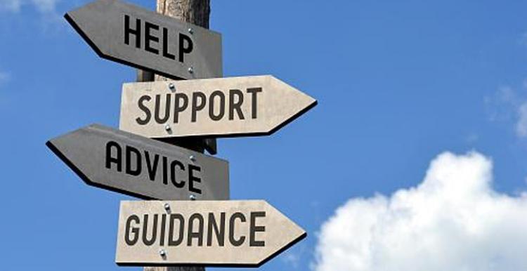 signpost help Signposts for help and support