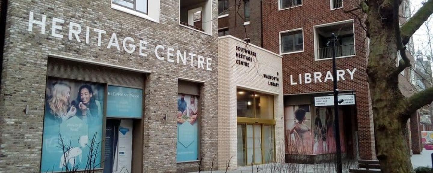Walworth Library outside the building