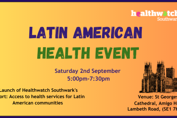 Latin American Health Event, 2 September