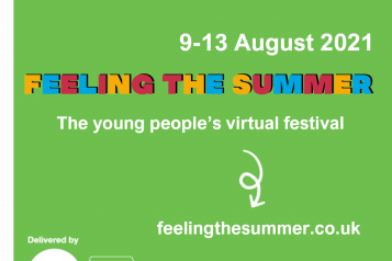 Feeling the summer - festival flyer