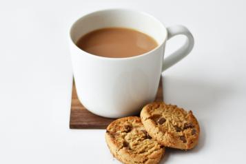 Tea and biscuits image