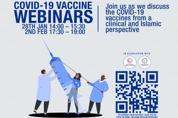 NHS muslim network Vaccine flyer