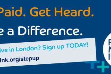 Sign up banner - rethink mental illness
