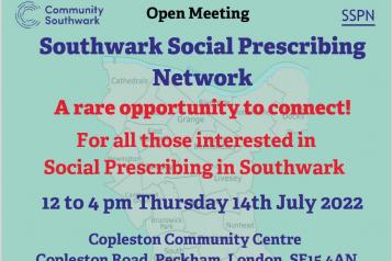 Social prescribing flyer