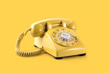 Image of yellow phone