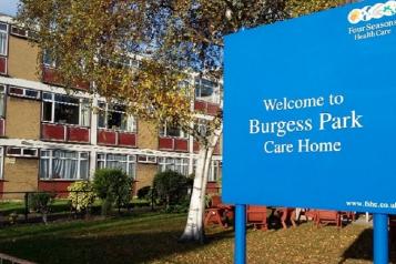 picture of burgess park care home building