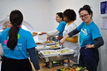 hot lunch serve healthwatch southwark