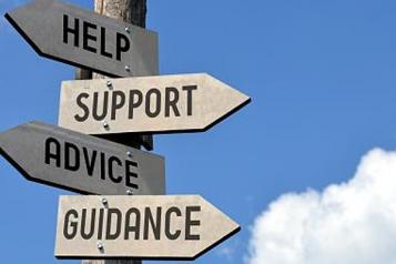 Signposts for help and support