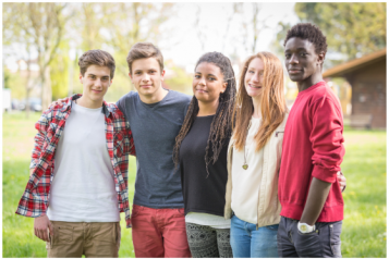 Group of young people