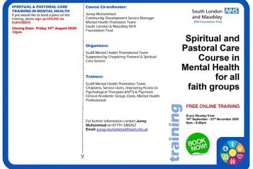 pastoral care training spiritual mental health