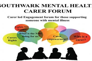 southwark carers mental health forum engagement