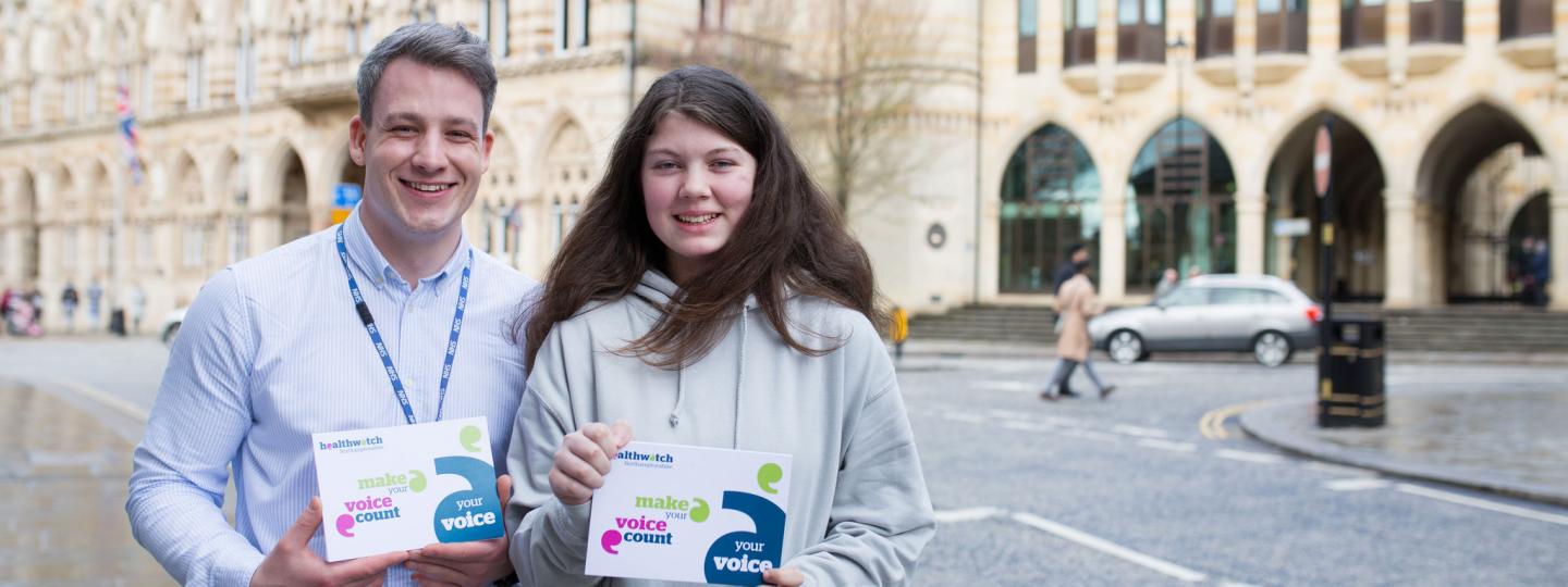 Group of Healthwatch volunteers