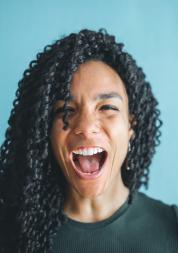 screaming woman
